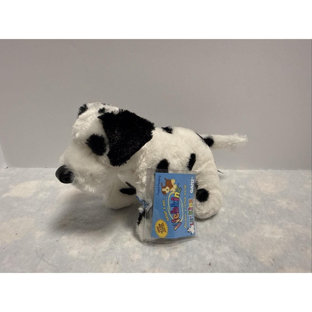 GANZ Webkinz Lil'Kinz Dalmatian HS123 New Unused Code On Tag